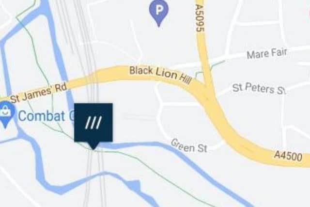 The incident happened between St James Road and Towcester Road.