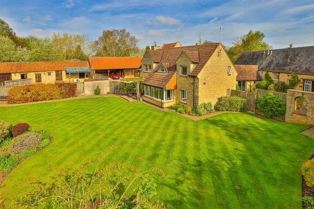 Look inside Northamptonshire Grade II listed stone house with barn ...
