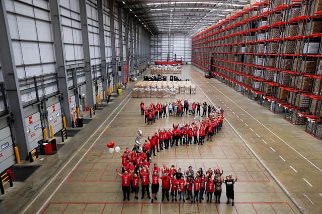 Europa Corby Warehouse staff mark their second Birthday