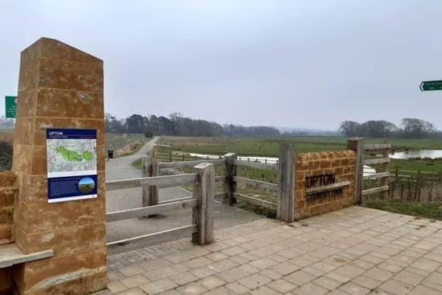 The incident happened at Upton Country Park.
