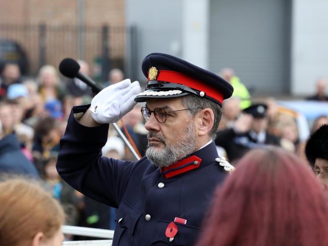 Wellingborough Remembrance Day parade 2022