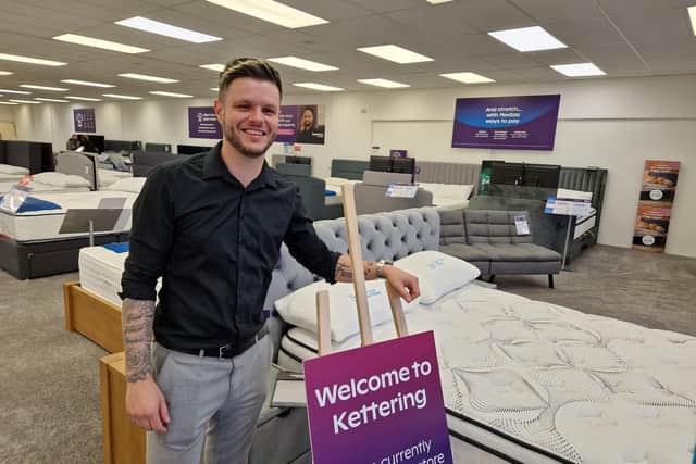 Dan Worth, manager of Bensons Kettering/National World