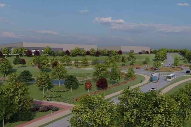 How the proposed business park could look
