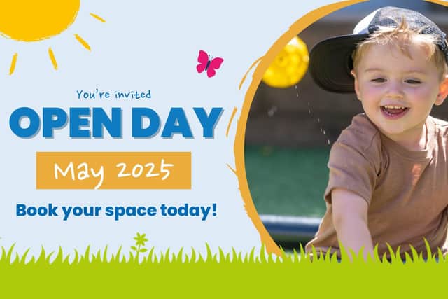 Grandir UK Spring Open Day Graphic