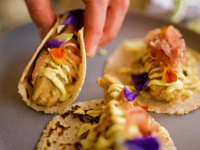 A taste of Barbados - sample dish
