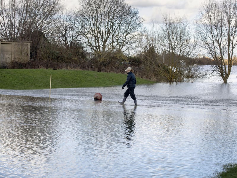 Flooding in Thrapston