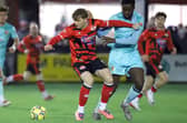 Will van Lier in action for the Poppies in their home game against Alvechurch last season (Picture: Peter Short)
