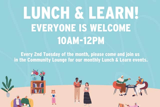 The free events are on a first come first served basis