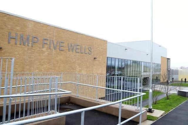 Novas, a prison officer at HMP Five Wells in Wellingborough, had a sexual relationship with inmate Declan Winkless