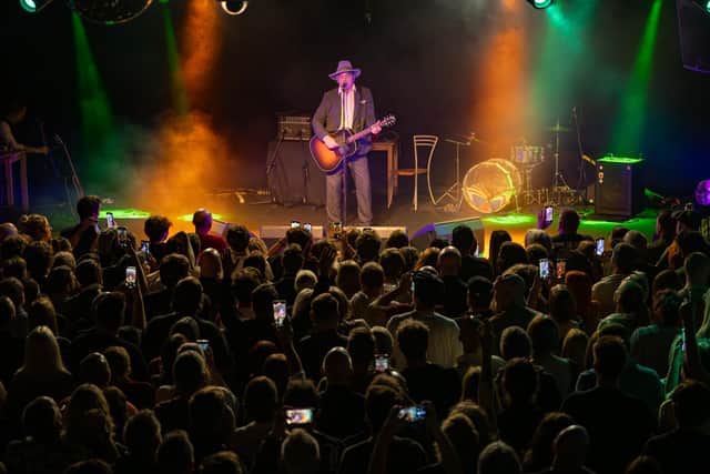 Peter Doherty on stage at the Roadmender in Northampton on Wednesday, August 29, 2024. Photo by David Jackson.