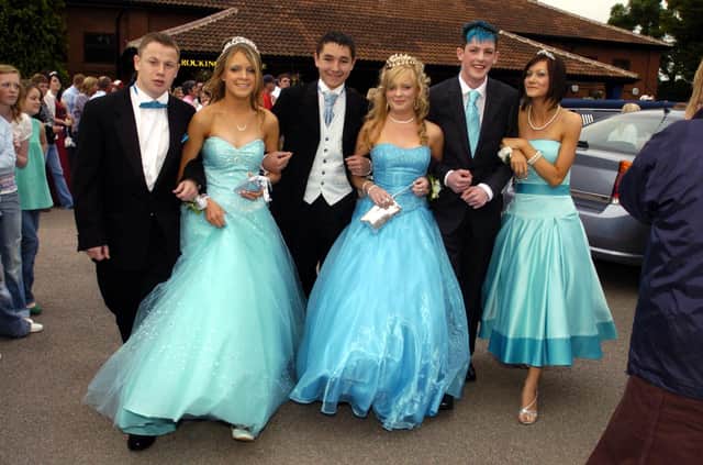 Corby Community College Prom Night: l-r Chris Colwell Kelsie Anderson Ricky Girvan Sarah-Jane McTaggart Rebecca McTaggart and Lee Williams.
2007