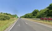 The incident happened on the eastbound carriageway of the A45 between Earls Barton and Great Doddington.