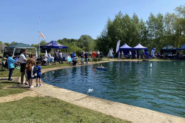A previous Model Boat Mayhem