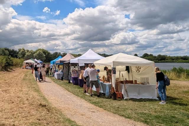 An autumn craft fair is taking place at Stanwick Lakes on Sunday September 15