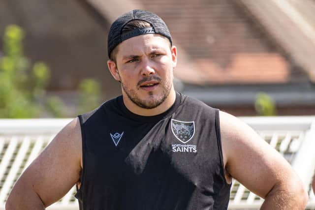 Ethan Waller is back at Saints (picture: Tom Kwah/Northampton Saints)