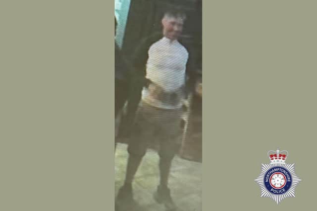 Police are searching for the man in this CCTV image
