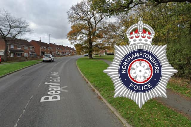 Beanfield Avenue, Corby /Google/Northants Police