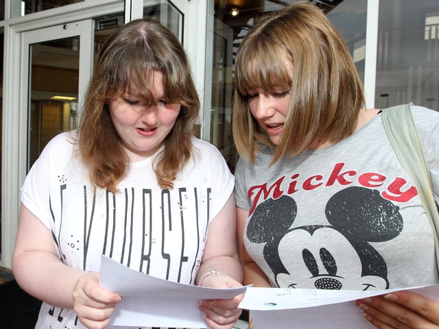 Take a look back at students in Kettering, Corby, Rushden, Wollaston and Wellingborough receiving those all-important results.