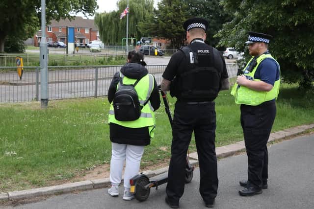 Operation Tides in action on the streets of Corby /IMG