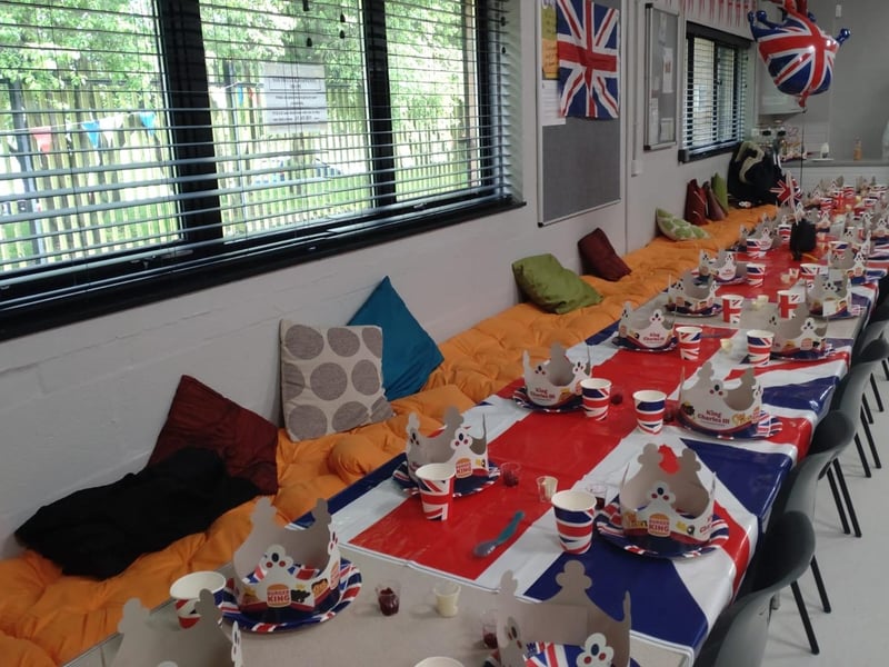 Hazel Leys Happening Youth Hub surprise Coronation party