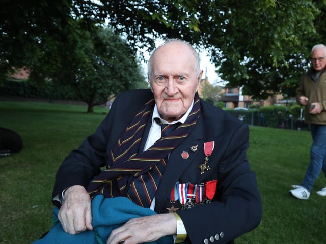 Thrapston D-Day beacon lighting:D-Day commemorations Thrapston