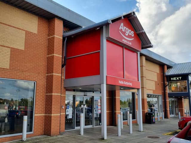 Argos is closing its Kettering retail park store
