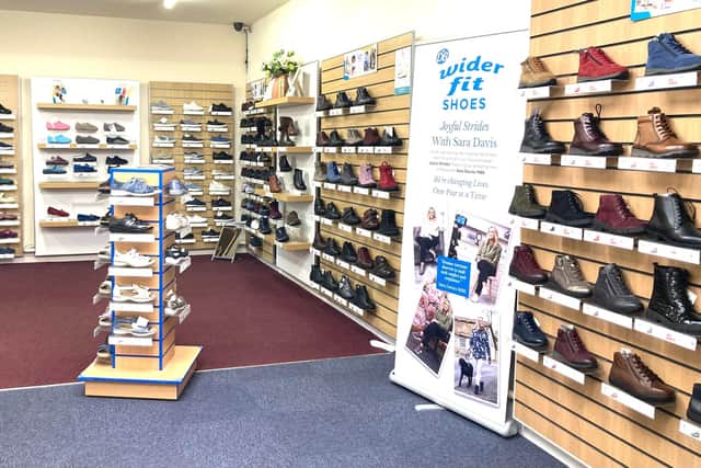 The newly extended Fitting Centre at DB Wider Fit Shoes