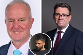 Cllr Martin Griffiths leader of North Northants Council has written to Prime Minister Andy Burnham MP (Inset Abu Wadee)/NNC/Parliament/IMG