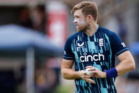 Northants and England all-rounder David Willey