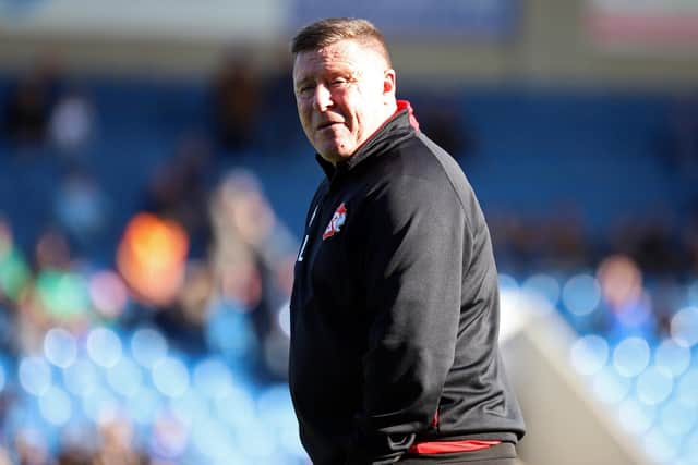 Kettering Town boss Andy Leese saw his side well beaten in the FA Cup at Chesterfield (Picture: Peter Short)
