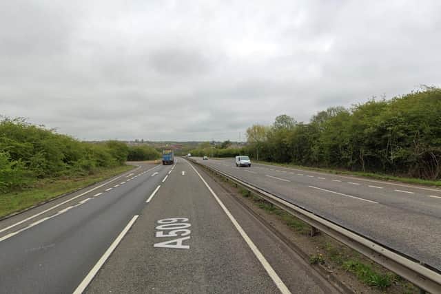 The A509 is one of a few roads set to receive surface dressing treatment this month