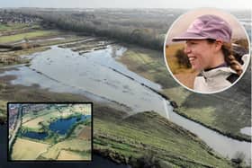 Wicksteed Park's rewilding project includes trails designed by hiker Ellie Downing