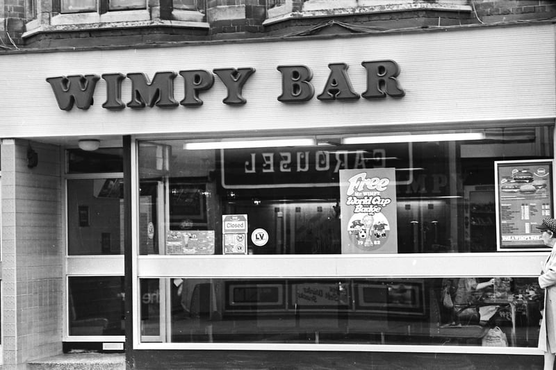 1982 Wimpy Kettering High Street