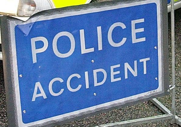 Emergency services are at the scene of a collision in Windmill Avenue, Kettering