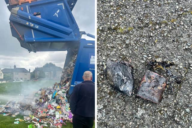 NNC posted these pictures following the incident in Irthlingborough
