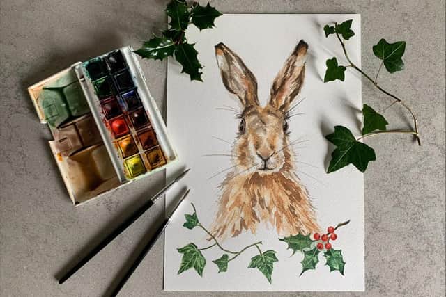 Christmas crafts at Stanwick Lakes