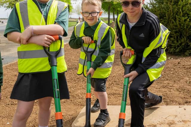The initiative has seen 4,000 trees planted around Priors Hall Park