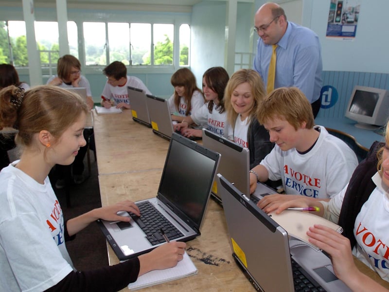 A team of young journalists from local schools covered the event