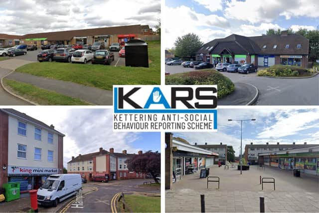 Kettering Anti-Social Behaviour Reporting System is expanding from the town centre and the Grange shopping precinct, to include many other retail areas in the town/ Google