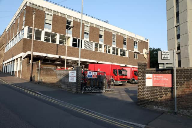 The two floors above the Royal Mail and Post Office buildings will be converted into flats under the new plans