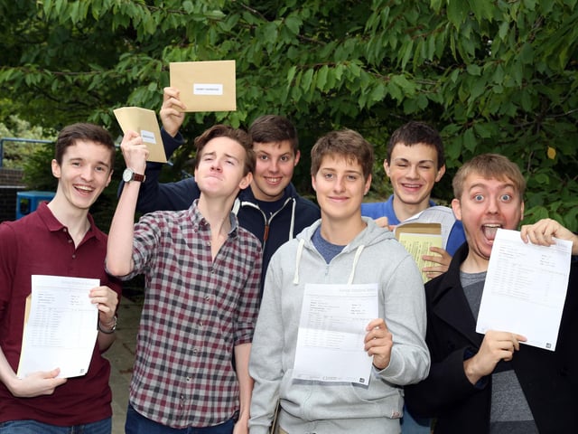Take a look back at students in Kettering, Corby, Rushden, Wollaston and Wellingborough receiving those all-important results.
