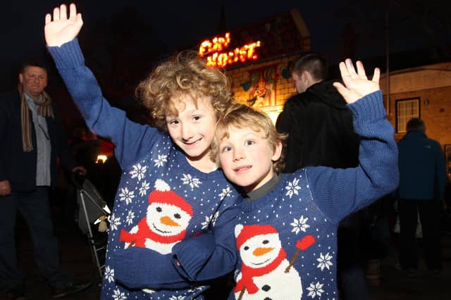 Take a look back at some festive throwbacks as towns across Northamptonshire prepare to switch on Christmas lights