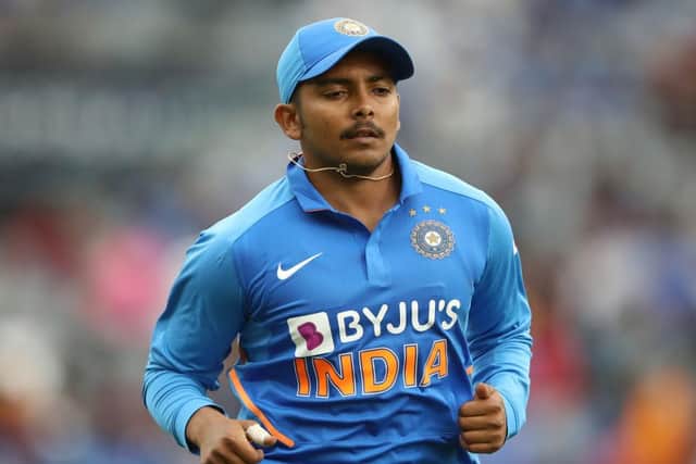Indian batter Prithvi Shaw has signed for Northants ahead of the upcoming Metro Bank One Day Cup campaign (Picture: Hannah Peters/Getty Images)
