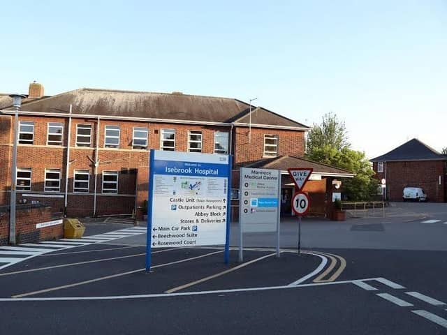 Isebrook Hospital in Irthlingborough Road, Wellingborough