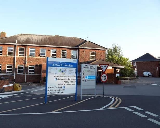 Isebrook Hospital in Irthlingborough Road, Wellingborough