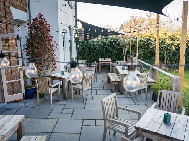 The Boughton pub has a stunning beer garden linked to a traditional, family-run, village pub.