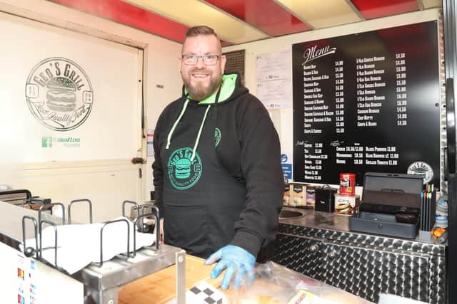 George Page of Geo's Grill can keep paying his street licence at the lower rate for Corby businesses/National World
