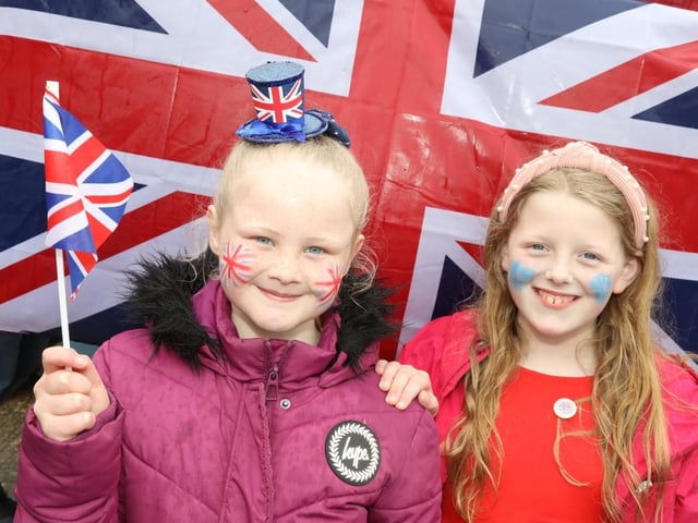 Harvey Road residents ignored the bad weather and enjoyed a street party