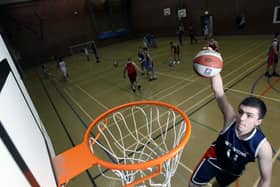 Years 8/9/10/11 were district basketball champions in 2010. Pictured is Matthew Yates