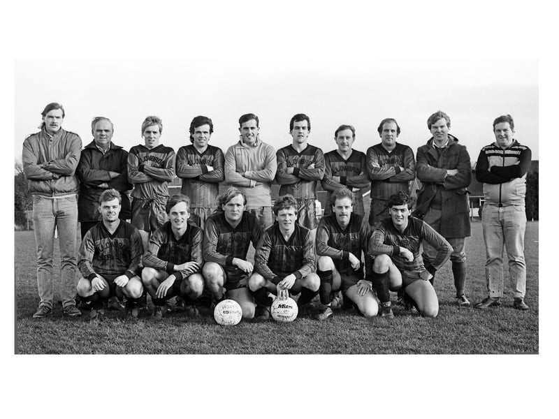 This windswept team from 1985 was identified by Michelle Norman as FC Fisher from Corby